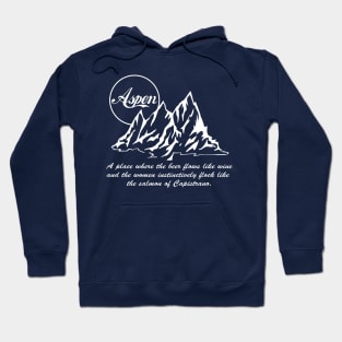 Aspen Wine Hoodie